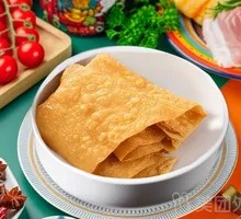 Golden Fried Tofu Skin