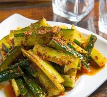 Spicy Cucumber Strips