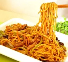 Fish-Flavored Shredded Pork Noodles