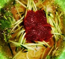 Salty Cold Noodle Soup