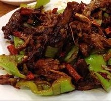 Green Pepper Dog Meat