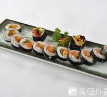 Secretly Marinated Chicken Steak Seaweed Roll Rice