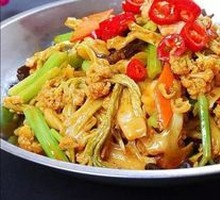 Spicy Cauliflower in Hot Pot