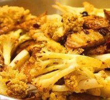 Braised Lotus Root with Cauliflower