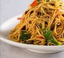 Scallion and Dried Tofu Shreds Salad