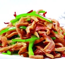 Stir-fried Donkey Tripe Strips