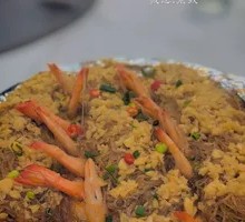 Garlic Shrimp with Rice Noodles