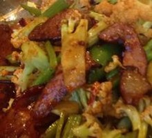 Spicy Cauliflower in Hot Pot