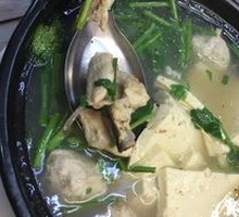 Braised Tofu with Meatballs