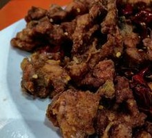 Spicy Chicken with Potato Cubes