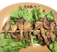 Fried Mushroom Skewers