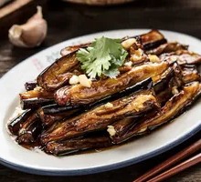 Garlic Eggplant Strips