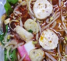 Shiitake Meatball Noodle Soup