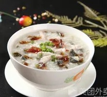 Century Egg and Pork Porridge