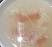 Egg and Tomato Soup with Wood Ear Mushroom