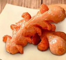 Flower-shaped Fried Meat Sausage