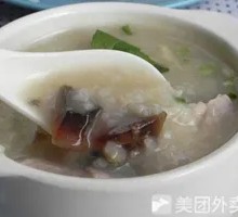 Century Egg and Pork Porridge