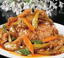 Braised Pork and Eggplant