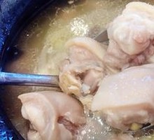 Pork Trotter and Soybean Soup