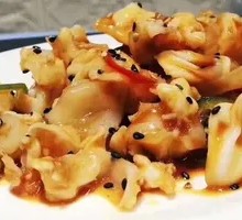 Squid and Pork Collar Stir-fry