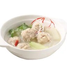 Winter Melon Meatball Noodle Soup