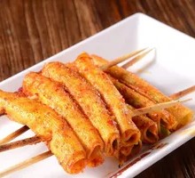 Stuffed Tofu Skin Rolls