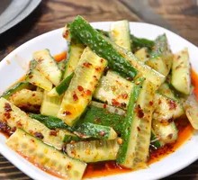 Sour Spicy Cucumber Strips
