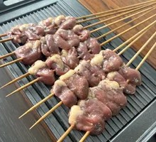 Grilled Chicken Hearts