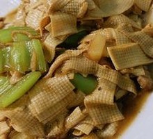 Spicy Pepper and Dried Tofu