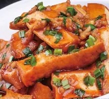 Stir-Fried Tofu with Leeks