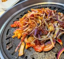 Spicy Kimchi and Meat Salad