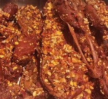 Fried Braised Duck Heads