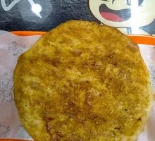 Golden Fried Pancake