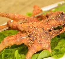 Grilled Chicken Feet