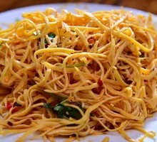 Stir-fried Dried Tofu Strips