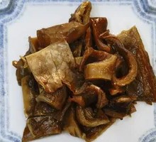 Sauce-Seasoned Pig Skin and Tendon