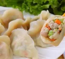 Beef and Scallion Dumplings