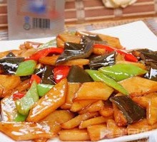 Kelp Root and Potato Slices