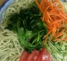 青菜凉面