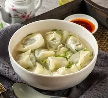 Fresh Pork Dumplings with Mushrooms