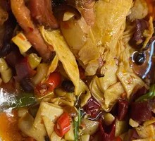 Sichuan Tofu Skin Stir-fried with Preserved Pork