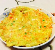 Shredded Potato and Egg Pancake
