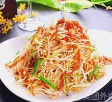 Spicy and Sour Bean Sprouts