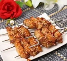 五花肉卷金针磨