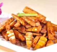 Stewed Bamboo Shoots in Oil