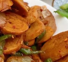 Cumin Stir-Fried Wheat Gluten