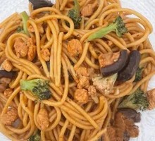 Chicken and Mushroom Noodles