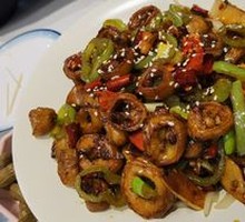 Spicy Pork Intestines Stir-fry