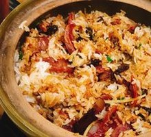 Cured Meat Clay Pot Rice