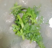 Pork Meatball Noodle Pot